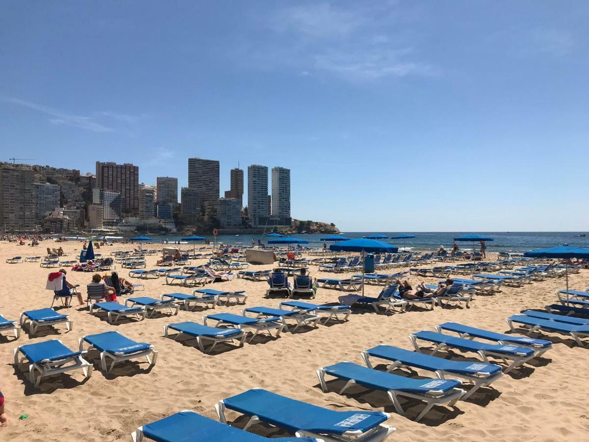 Apartamento Torre Yago Primera Linea Playa Benidorm Con Wi-Fi & Ac מראה חיצוני תמונה